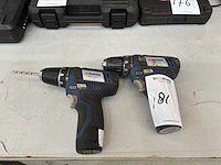 2021 berner schroefboormachine (2x) - afbeelding 1 van  2
