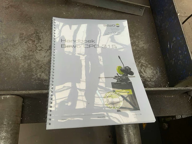 2021 bewo cpo 250 lt afkortcirkelzaagmachine - afbeelding 14 van  21