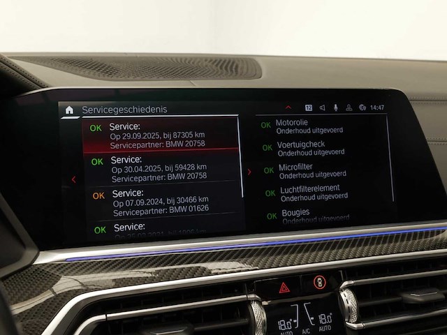 2021 bmw x6 m competition (full options) personenauto - afbeelding 1 van  11
