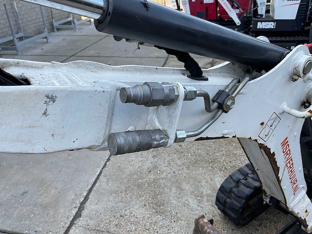 2021 bobcat e10z minigraafmachine - afbeelding 2 van  7