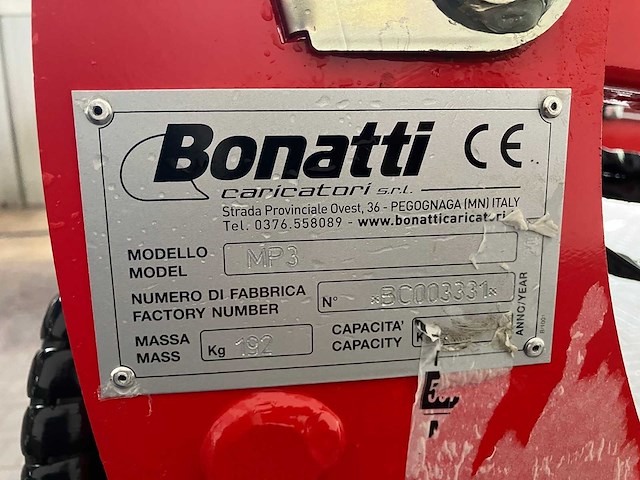 2021 bonatti frontlader mp3 “ongebruikt” - afbeelding 10 van  10