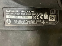 2021 bosch gas 18v-10l industriële stofzuiger - afbeelding 6 van  6