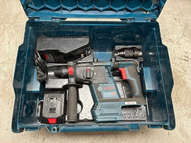 2021 bosch gbh 18v-26f & gde 18v boorhamer accu 36v sds-plus - afbeelding 3 van  4