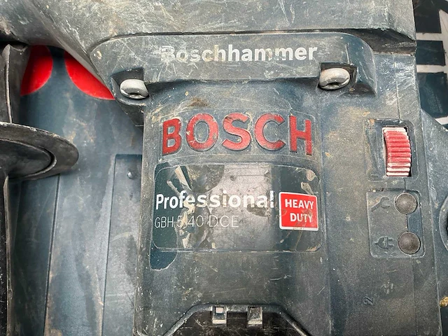 2021 bosch gbh 5-40 dce boor-/breekhamer 6kg sds-max - afbeelding 3 van  5