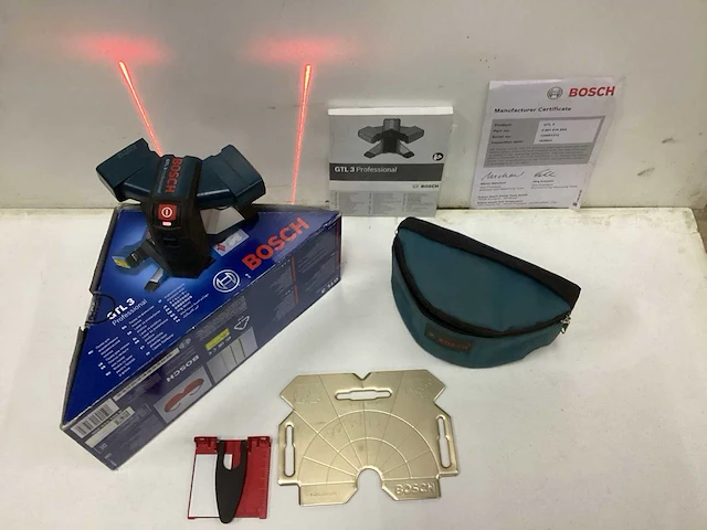 2021 bosch gtl 3 bouwlaser - afbeelding 3 van  3