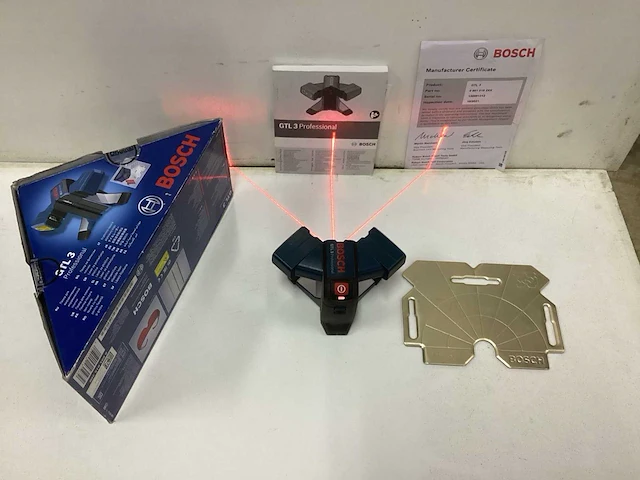 2021 bosch gtl 3 bouwlaser - afbeelding 3 van  3