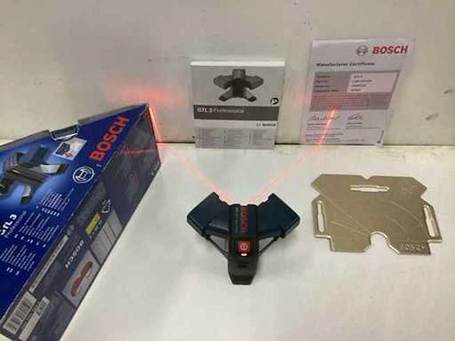 2021 bosch gtl 3 bouwlaser - afbeelding 2 van  3