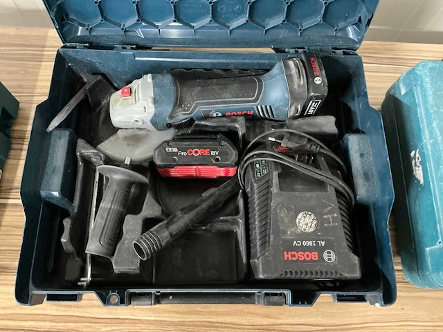 2021 bosch gws 18-125 v-li haakse slijpmachine - afbeelding 2 van  3