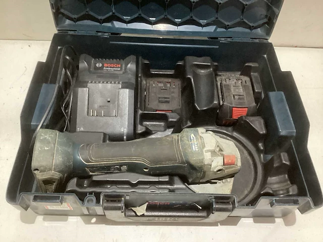 2021 bosch gws 18v-10c haakse slijpmachine - afbeelding 1 van  1
