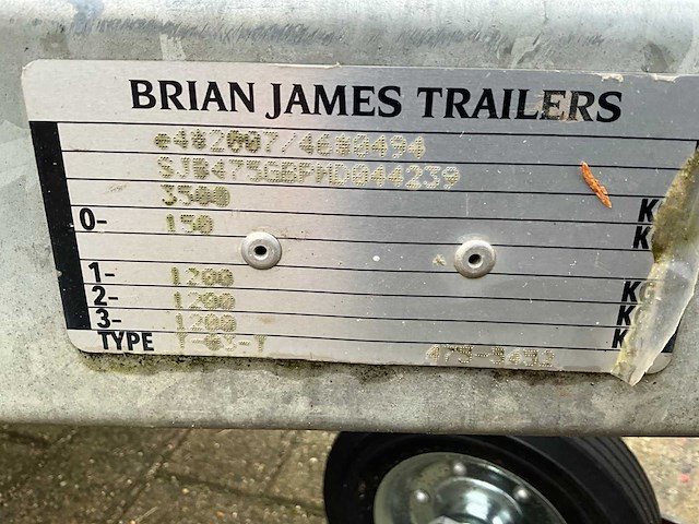 2021 brian james trailers machine transporter - afbeelding 15 van  16