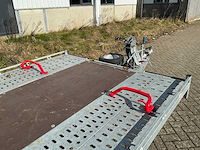 2021 brian james trailers t-03-t kantelbare autotransporter - afbeelding 3 van  8