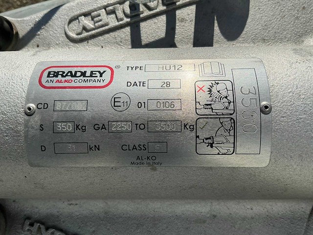 2021 brian james trailers t-03-t kantelbare autotransporter - afbeelding 6 van  8