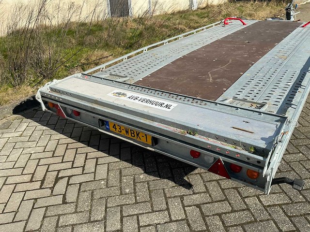 2021 brian james trailers t-03-t kantelbare autotransporter - afbeelding 4 van  11