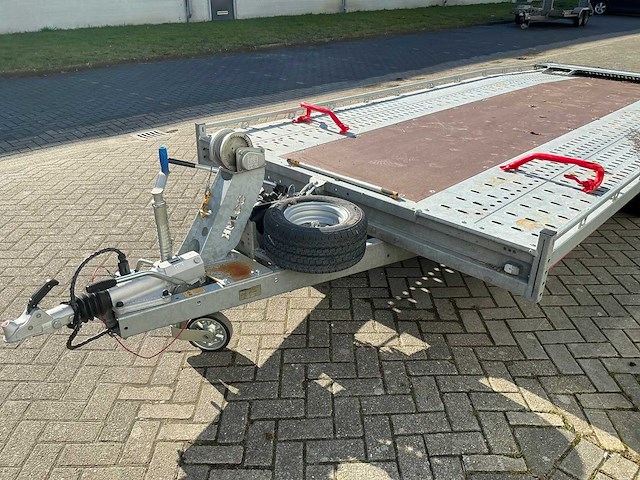 2021 brian james trailers t-03-t kantelbare autotransporter - afbeelding 5 van  11