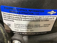 2021 briggs en stratton 3105e benzinemotor - afbeelding 2 van  10