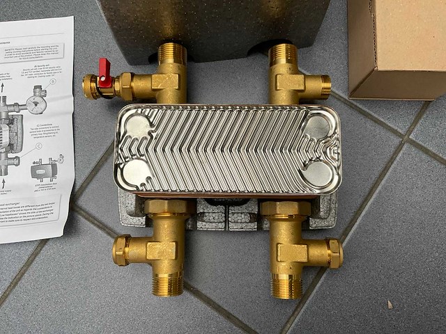 2021 brv modvlvs 20 kw platen warmtewisselaar (2x) - afbeelding 2 van  5