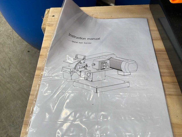 2021 bs75-140 bandschuurmachine - afbeelding 5 van  6