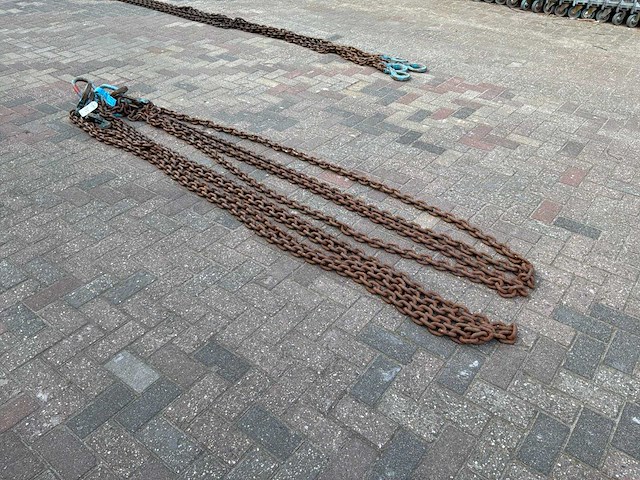 2021 bsv hijsketting tweesprong 6.00m 6,7 ton (2x) - afbeelding 1 van  4