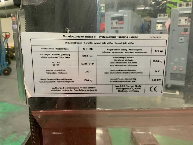2021 bt tyro she 100 stapelaar - afbeelding 8 van  20