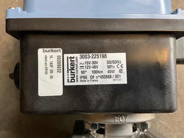 2021 bürkert 3003-225198 automatische afsluiter - afbeelding 3 van  3