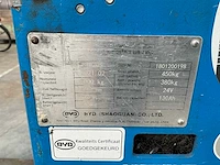2021 byd ptw20s hand hydraulische palletwagen - afbeelding 3 van  11