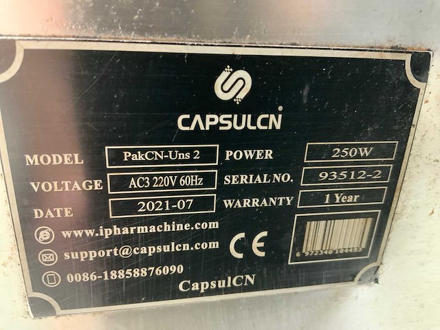 2021 capsulcn roterende buffertafel - afbeelding 5 van  5