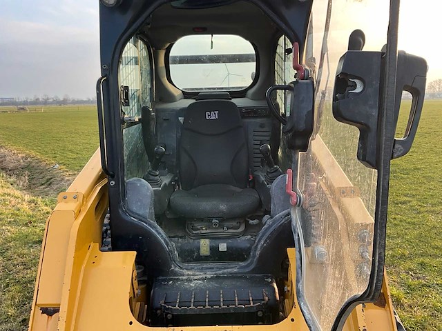 2021 caterpillar 259d3 schranklader / skidsteer - afbeelding 19 van  32