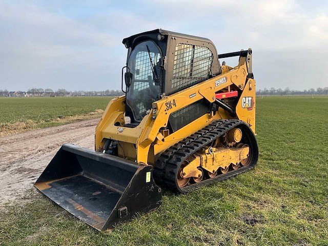 2021 caterpillar 259d3 schranklader / skidsteer - afbeelding 1 van  32