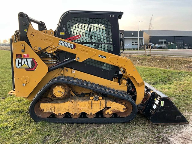 2021 caterpillar 259d3 schranklader / skidsteer - afbeelding 5 van  32