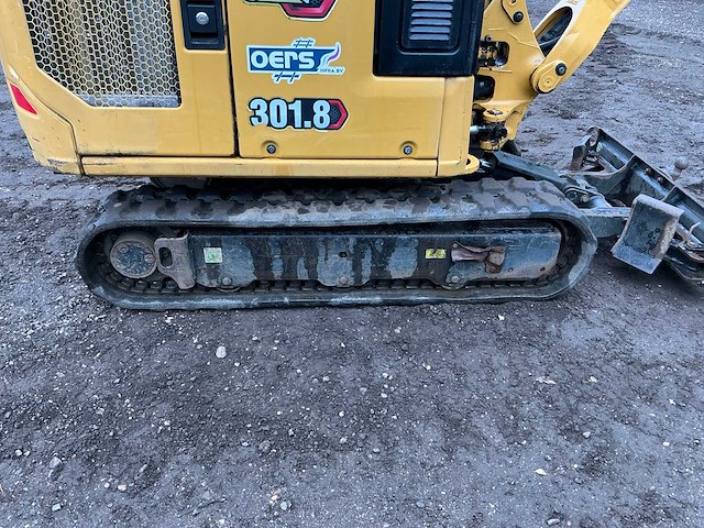 2021 caterpillar 301.8 minigraafmachine - afbeelding 11 van  45