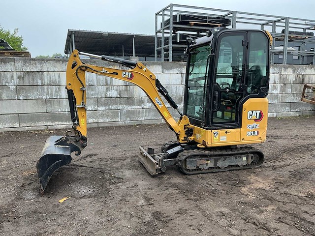 2021 caterpillar 301.8 minigraafmachine - afbeelding 1 van  45