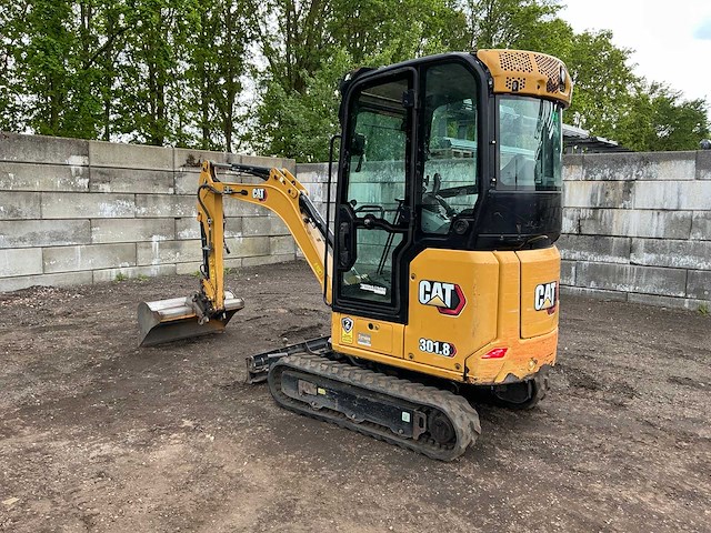 2021 caterpillar 301.8 minigraafmachine - afbeelding 23 van  45