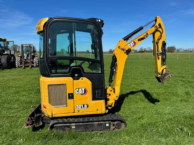 2021 caterpillar 301.8 minigraafmachine - afbeelding 16 van  17