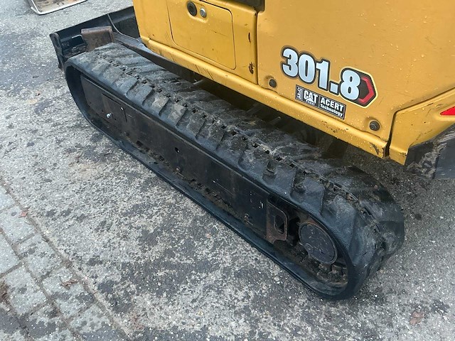 2021 caterpillar 301.8 minigraafmachine - afbeelding 2 van  23