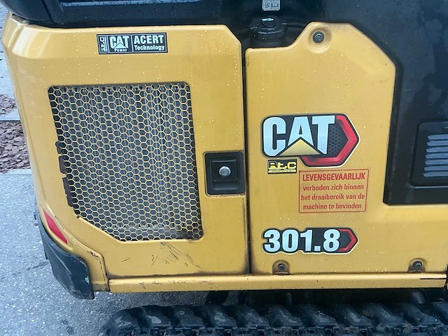 2021 caterpillar 301.8 minigraafmachine - afbeelding 5 van  23