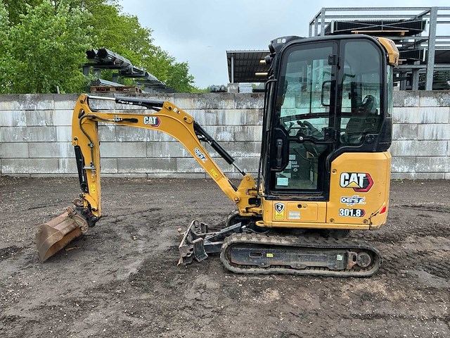 2021 caterpillar 301.8 minigraafmachine - afbeelding 12 van  43