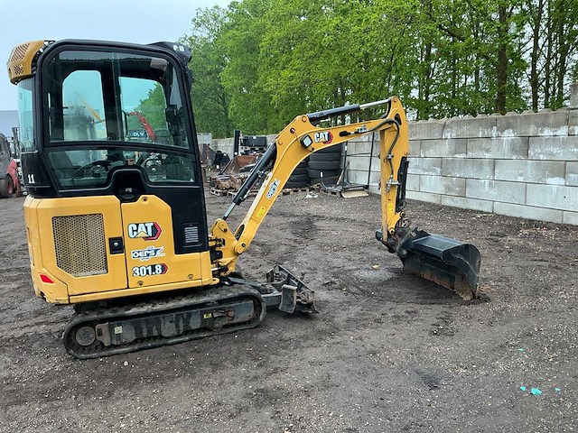 2021 caterpillar 301.8 minigraafmachine - afbeelding 40 van  43