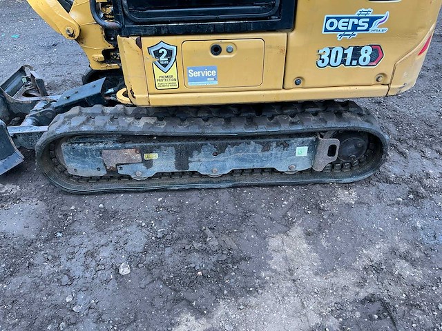 2021 caterpillar 301.8 minigraafmachine - afbeelding 43 van  43