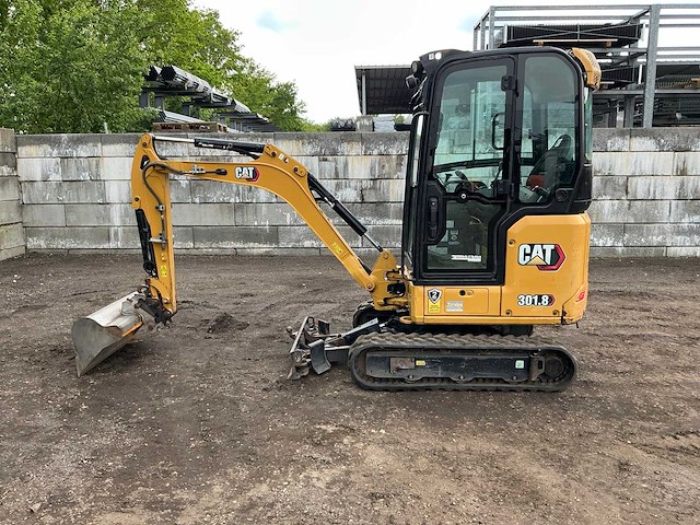 2021 caterpillar 301.8 minigraafmachine - afbeelding 1 van  11