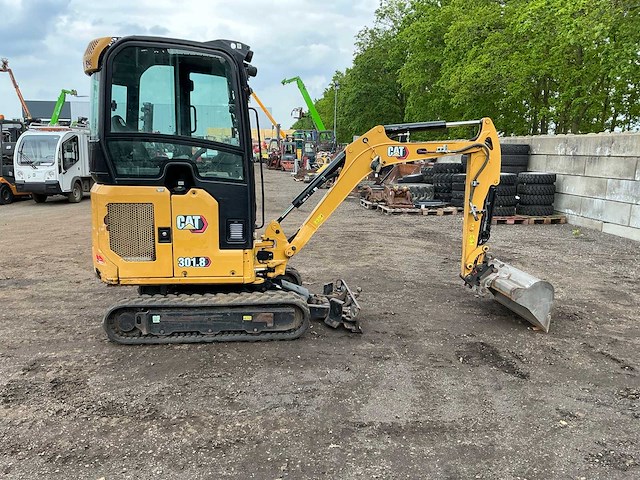 2021 caterpillar 301.8 minigraafmachine - afbeelding 2 van  11