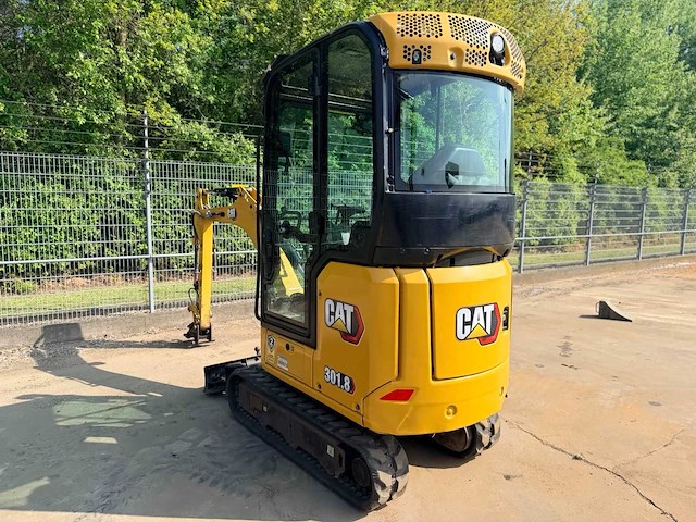 2021 caterpillar 301.8 minigraafmachine - afbeelding 9 van  14