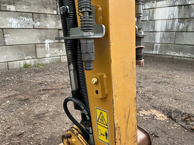 2021 caterpillar 301.8 minigraafmachine - afbeelding 7 van  37