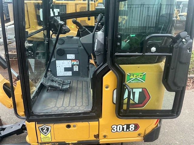 2021 caterpillar 301.8ng minigraafmachine - afbeelding 15 van  31