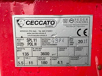 2021 ceccato spl 11 kloofmachine - afbeelding 7 van  15