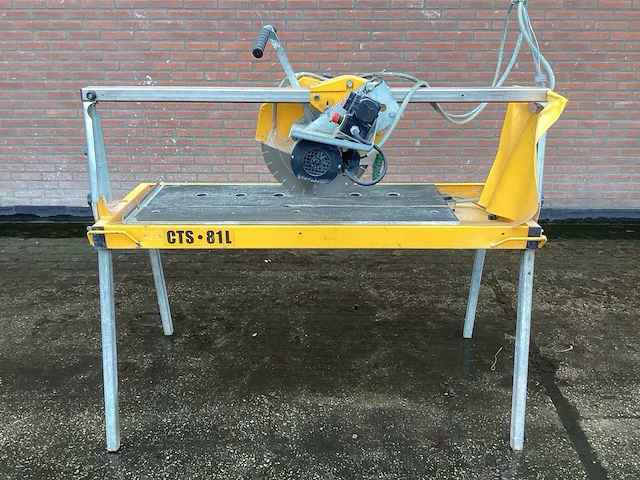2021 cedima cts*81 l betonzaagtafel - afbeelding 2 van  2