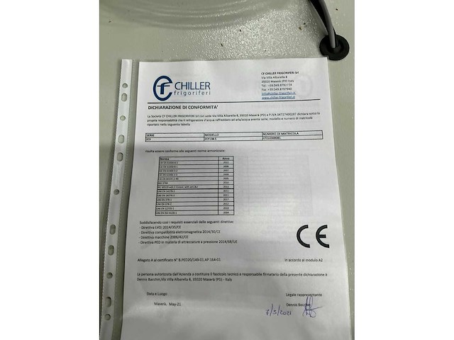 2021 cf zcf108-s chiller - afbeelding 2 van  12