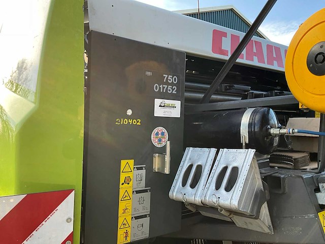 2021 claas rollant 455 rc uniwrap ronde balenpers - afbeelding 6 van  41
