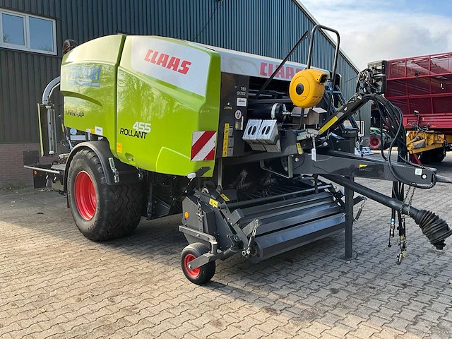 2021 claas rollant 455 rc uniwrap ronde balenpers - afbeelding 12 van  41
