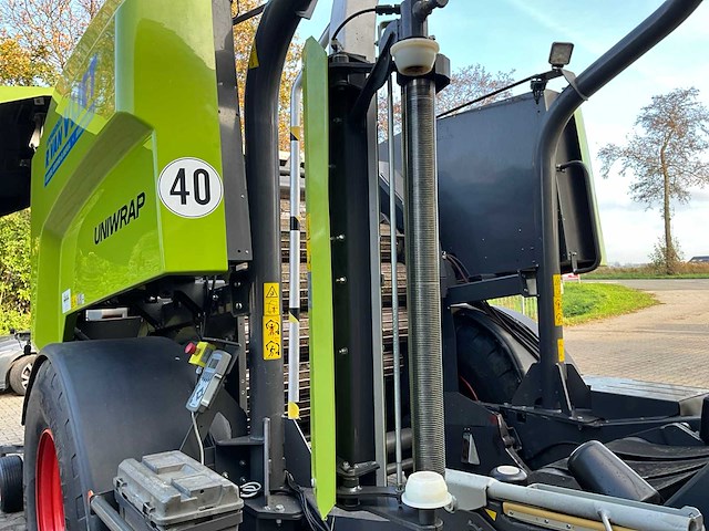 2021 claas rollant 455 rc uniwrap ronde balenpers - afbeelding 29 van  41