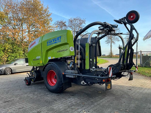2021 claas rollant 455 rc uniwrap ronde balenpers - afbeelding 34 van  41